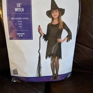 Halloween Costume - Witch Girls 8-10